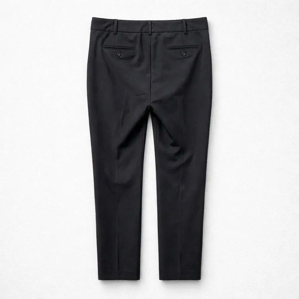 Talbots Windsor Curvy Italian Flannel Wool Pants Minimalist Office Women Size 6